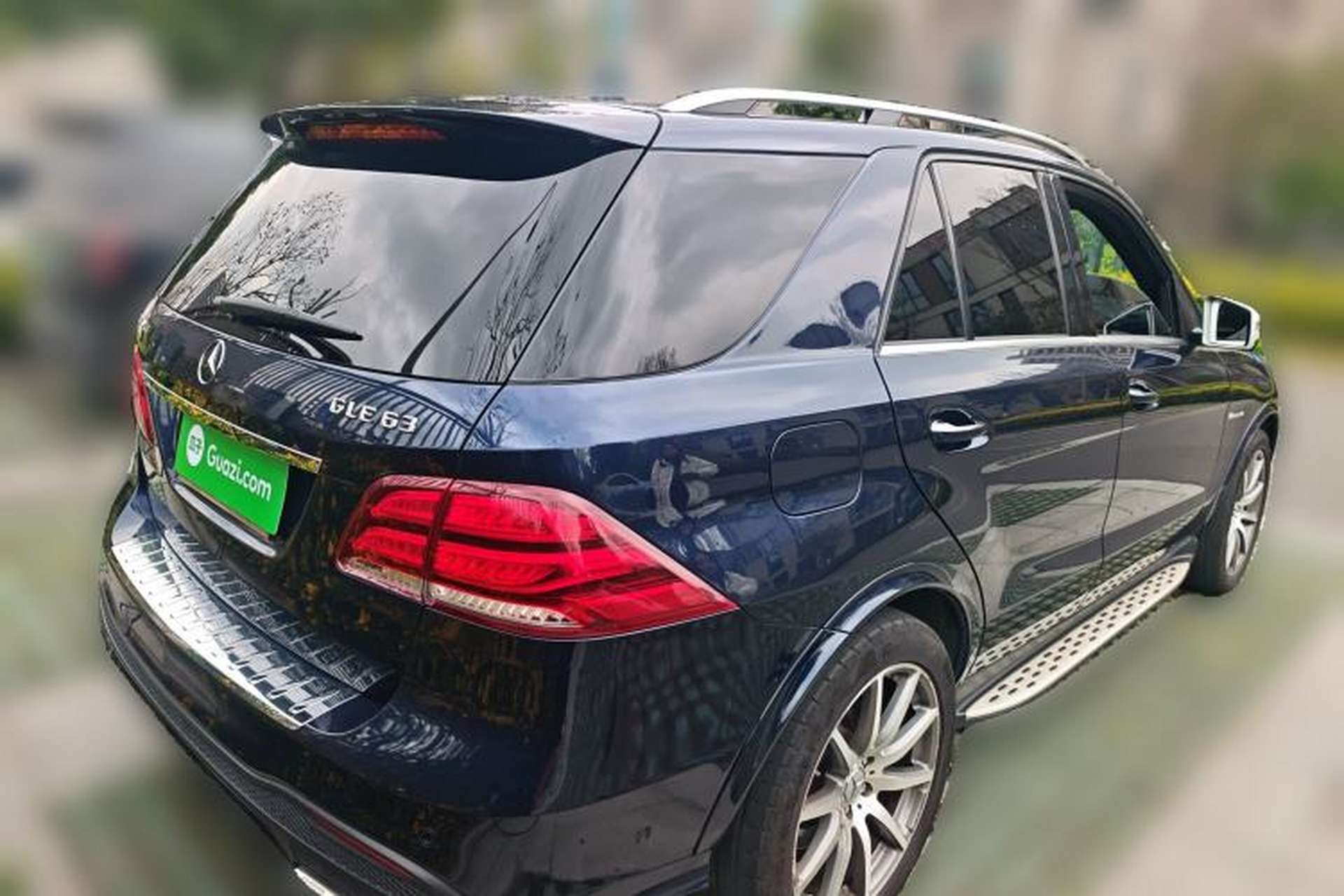 Used Mercedes-Benz GLE AMG 2015 AMG GLE 63 4MATIC Rear Right 45 Deg