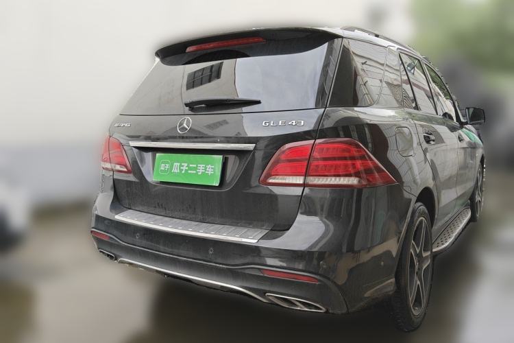 Used Mercedes-Benz GLE AMG 2017 AMG GLE 43 4MATIC Rear Right 45 Deg