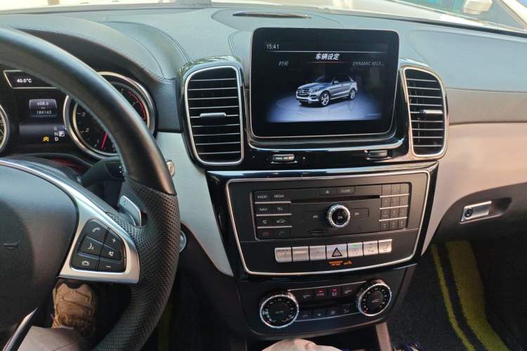 Used Mercedes-Benz GLE AMG 2017 AMG GLE 43 4MATIC Audio And AC Panel