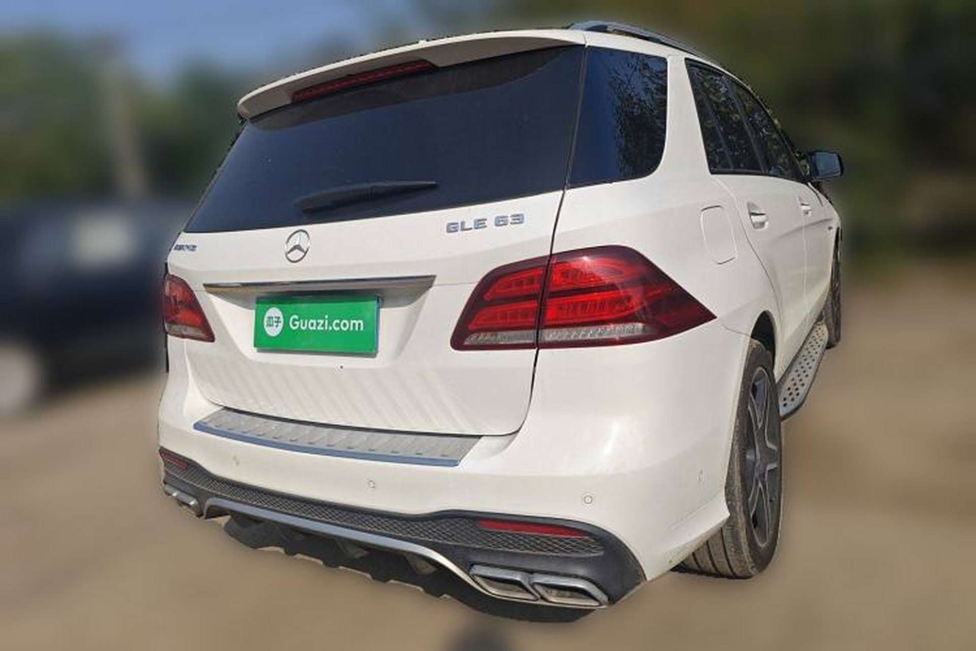 Used Mercedes-Benz GLE AMG 2017 AMG GLE 43 4MATIC Rear Right 45 Deg