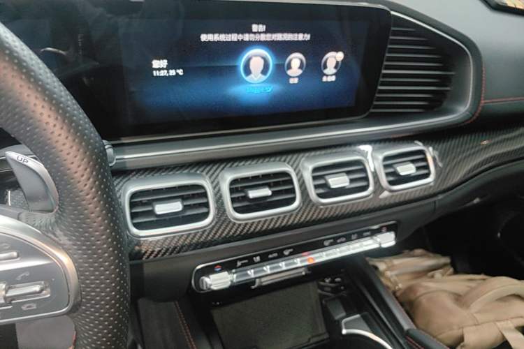 Used Mercedes-Benz GLE AMG 2020 AMG GLE 53 4MATIC+ Audio And AC Panel