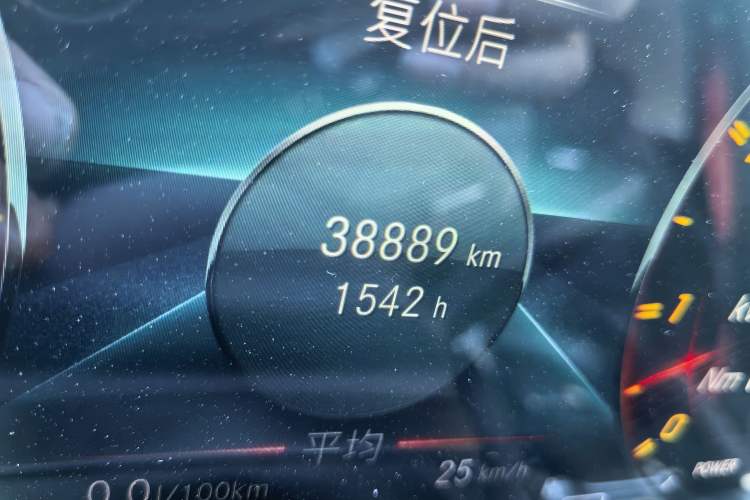 Used Mercedes-Benz GLE AMG 2020 AMG GLE 53 4MATIC+ Odometer Close Up