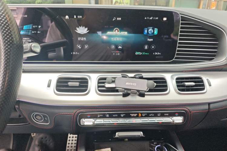 Used Mercedes-Benz GLE AMG 2020 AMG GLE 53 4MATIC+ Audio And AC Panel