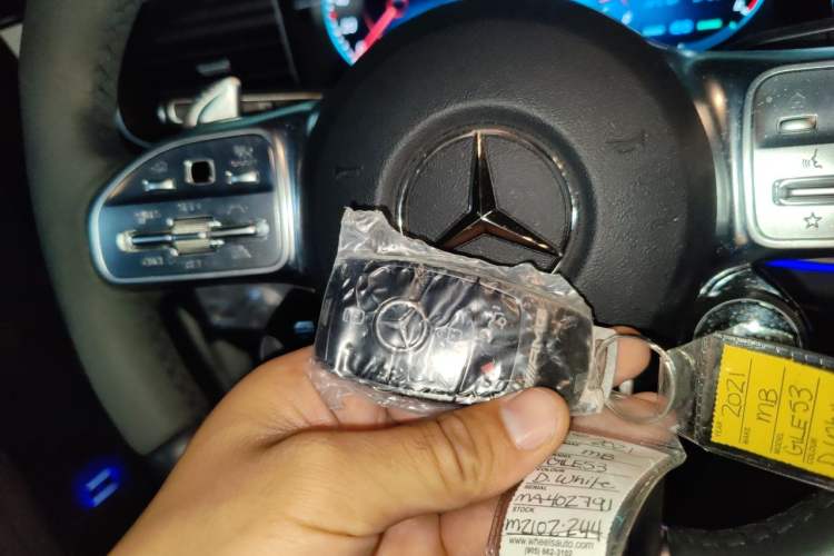 Used Mercedes-Benz GLE AMG  Vehicle Key