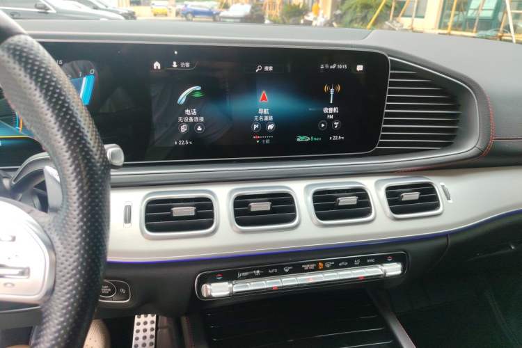 Used Mercedes-Benz GLE AMG 2022 AMG GLE 53 4MATIC+ Audio And AC Panel