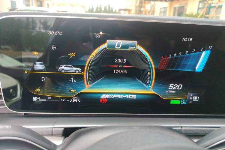 Used Mercedes-Benz GLE AMG 2022 AMG GLE 53 4MATIC+ Odometer Close Up