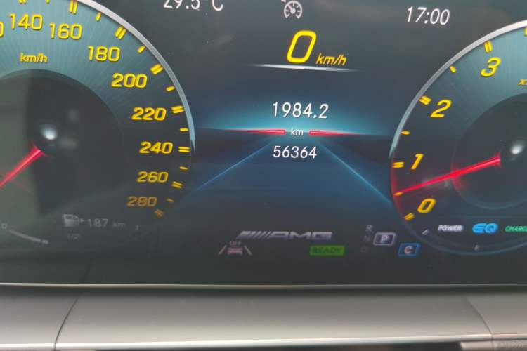 Used Mercedes-Benz GLE AMG 2022 AMG GLE 53 4MATIC+ Odometer Close Up