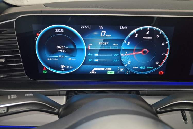 Used Mercedes-Benz GLE AMG 2022 AMG GLE 53 4MATIC+ Odometer Close Up