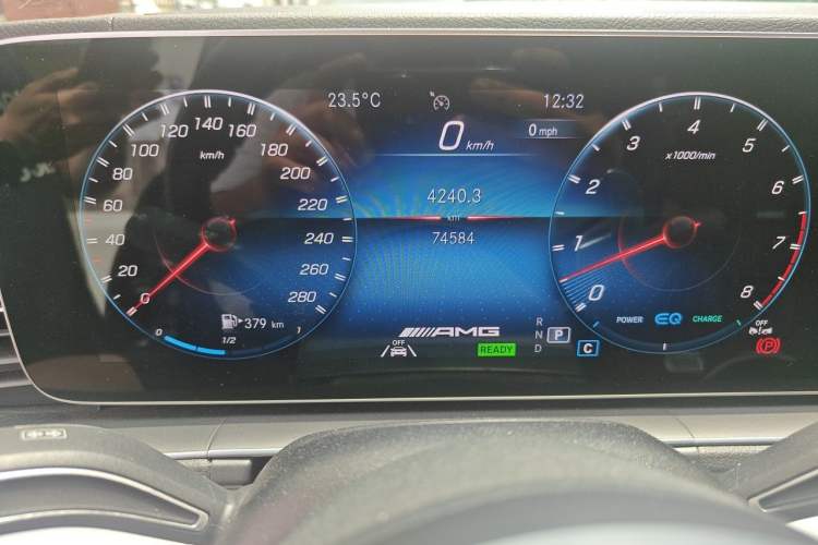 Used Mercedes-Benz GLE AMG 2022 AMG GLE 53 4MATIC+ Odometer Close Up