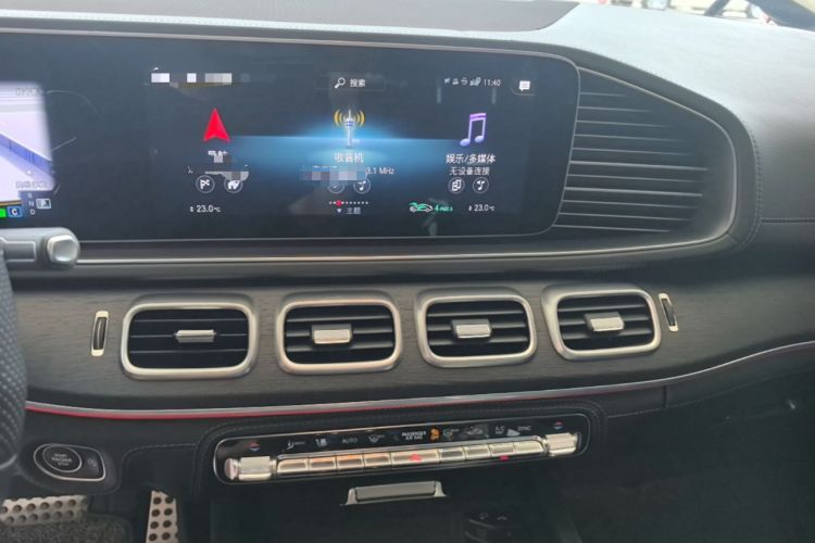 Used Mercedes-Benz GLE AMG 2022 AMG GLE 53 4MATIC+ Audio And AC Panel