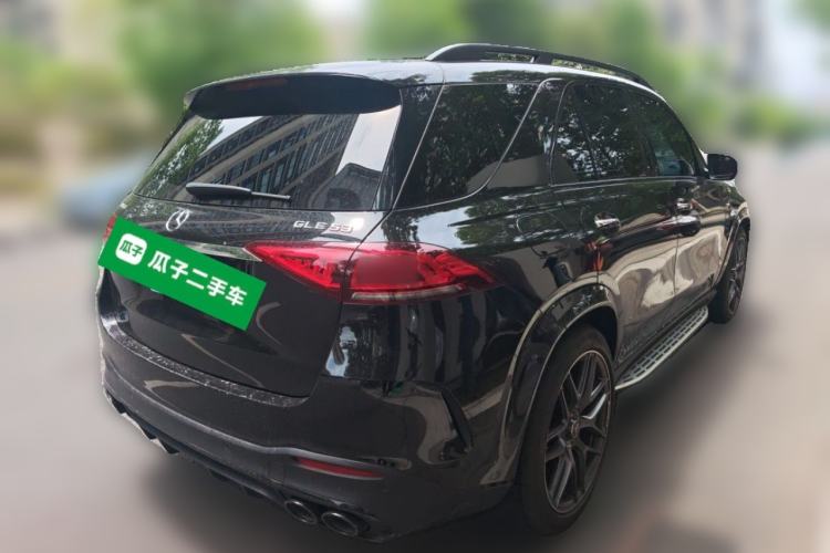 Used Mercedes-Benz GLE AMG 2023 AMG GLE 53 4MATIC+ 55th Anniversary Edition Rear Right 45 Deg