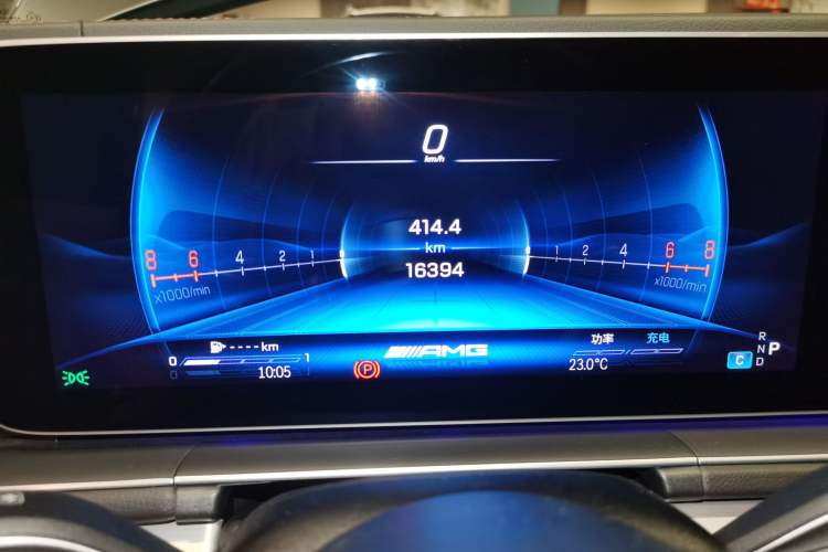 Used Mercedes-Benz GLE AMG 2023 AMG GLE 53 4MATIC+ Odometer Close Up