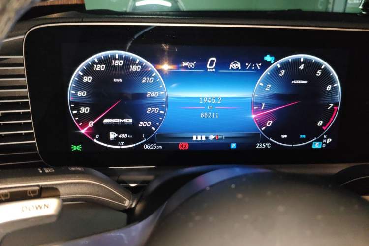 Used Mercedes-Benz GLE AMG 2024 AMG GLE 63 S 4MATIC+ Odometer Close Up