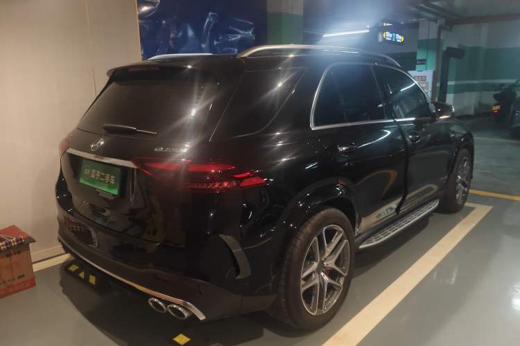 Used Mercedes-Benz GLE AMG 2024 AMG GLE 53 4MATIC+ Rear Right 45 Deg
