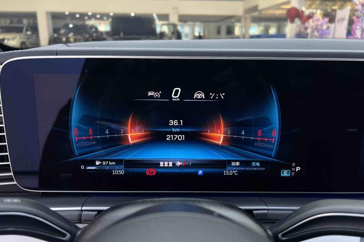 Used Mercedes-Benz GLE AMG 2024 AMG GLE 53 4MATIC+ Odometer Close Up