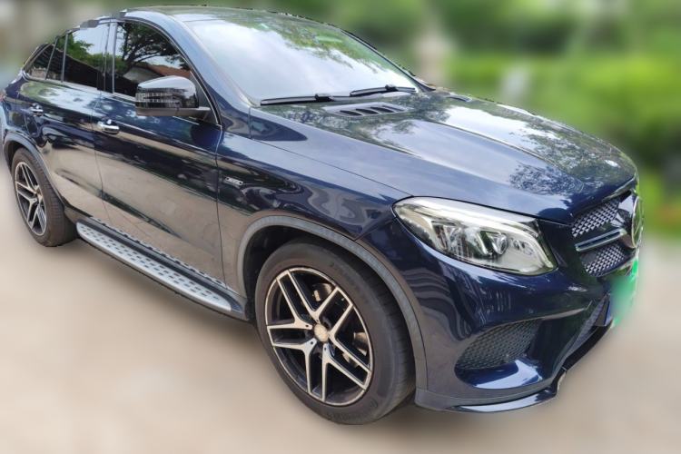 Used Mercedes-Benz GLE-Class 2015 GLE 450 AMG 4MATIC Coupe SUV Front Right 45 Deg