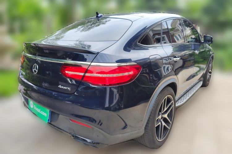 Used Mercedes-Benz GLE-Class 2015 GLE 450 AMG 4MATIC Coupe SUV Rear Right 45 Deg