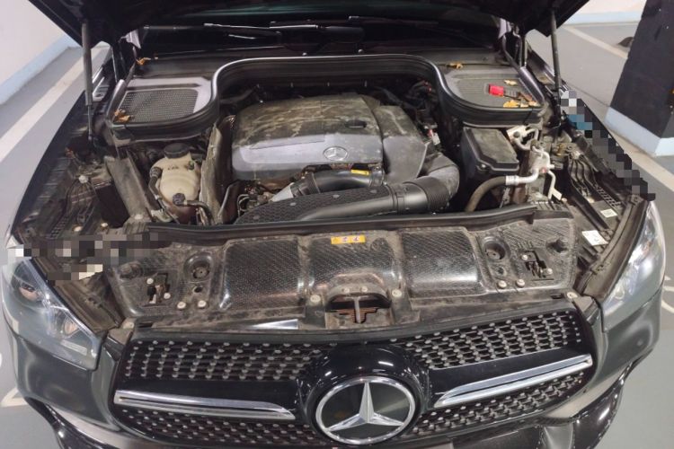 Used Mercedes-Benz GLE Coupe 2020 GLE 350 4MATIC Coupe SUV Luxury Model Engine Bay