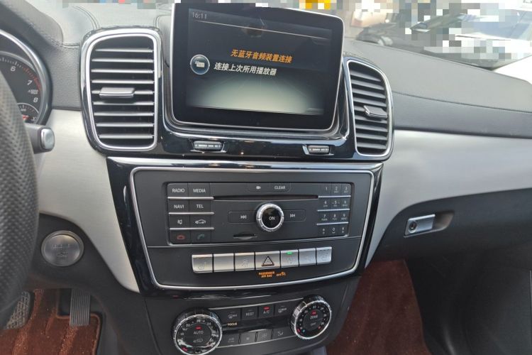 Used Mercedes-Benz GLE Coupe 2015 GLE 400 4MATIC Coupe SUV Audio And AC Panel