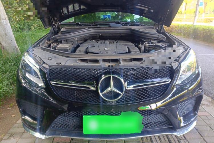 Used Mercedes-Benz GLE Coupe 2015 GLE 320 4MATIC Coupe SUV Engine Bay