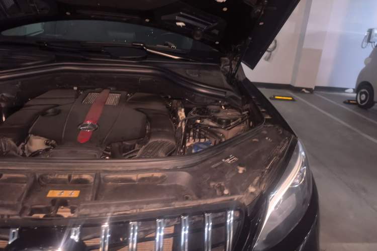 Used Mercedes-Benz GLE Coupe 2015 GLE 450 AMG 4MATIC Coupe SUV Engine Bay Left