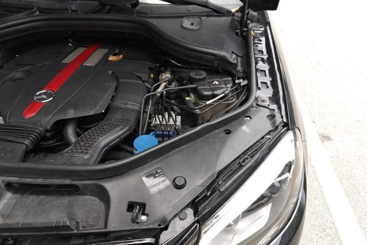 Used Mercedes-Benz GLE Coupe 2015 GLE 450 AMG 4MATIC Coupe SUV Engine Bay Left