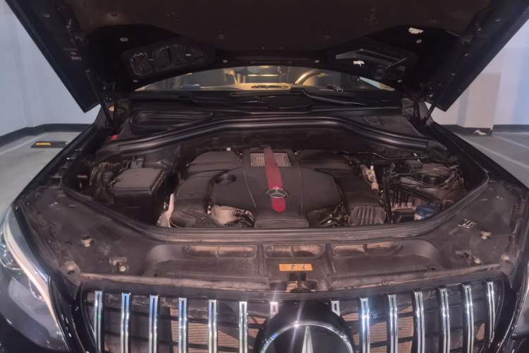 Used Mercedes-Benz GLE Coupe 2015 GLE 450 AMG 4MATIC Coupe SUV Engine Bay