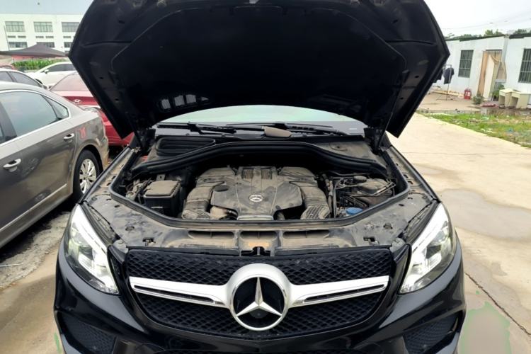 Used Mercedes-Benz GLE Coupe 2015 GLE 320 4MATIC Coupe SUV Engine Bay