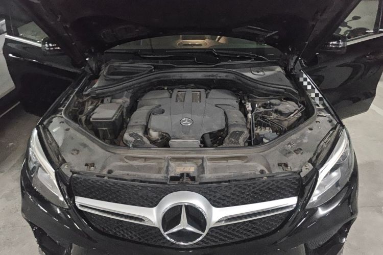 Used Mercedes-Benz GLE Coupe 2015 GLE 320 4MATIC Coupe SUV Engine Bay
