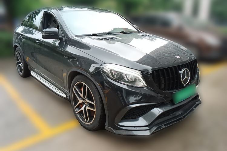Used Mercedes-Benz GLE Coupe 2015 GLE 320 4MATIC Coupe SUV Front Right 45 Deg
