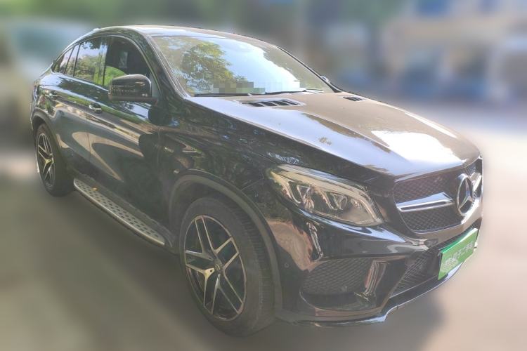 Used Mercedes-Benz GLE Coupe 2015 GLE 450 AMG 4MATIC Coupe SUV Front Right 45 Deg
