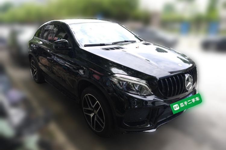 Used Mercedes-Benz GLE Coupe 2015 GLE 450 AMG 4MATIC Coupe SUV Front Right 45 Deg