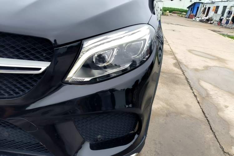 Used Mercedes-Benz GLE Coupe 2015 GLE 320 4MATIC Coupe SUV Left Front Headlight