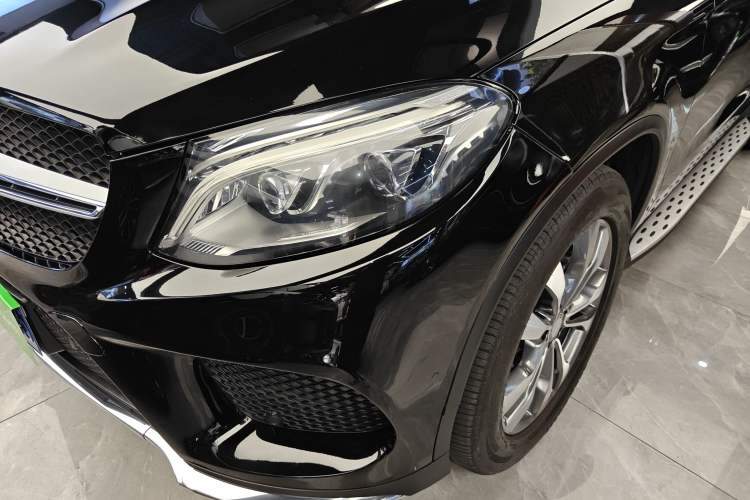 Used Mercedes-Benz GLE Coupe 2015 GLE 400 4MATIC Coupe SUV Left Front Headlight