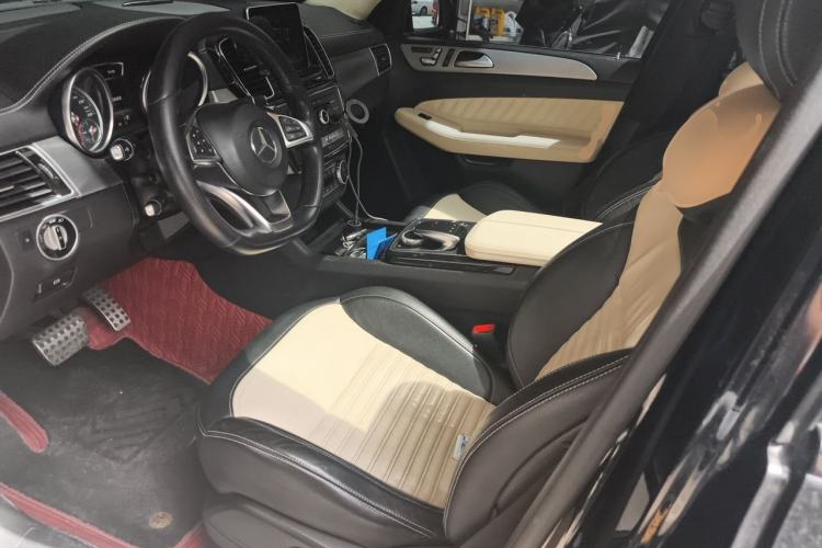 Used Mercedes-Benz GLE Coupe 2015 GLE 450 AMG 4MATIC Coupe SUV Left Front Seat