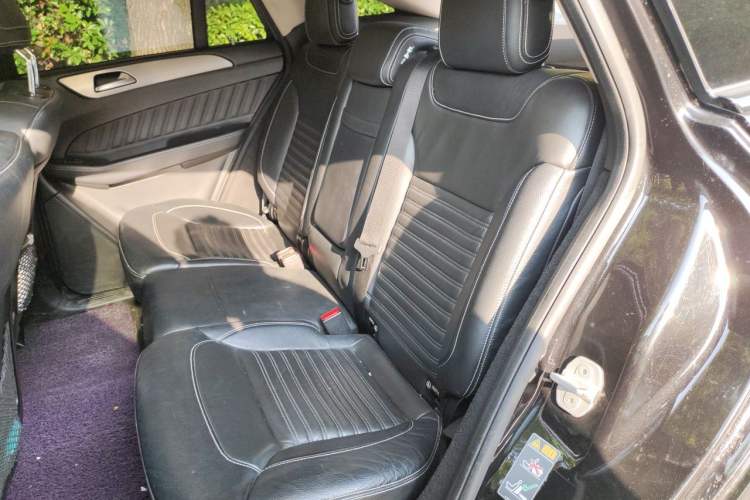 Used Mercedes-Benz GLE Coupe 2015 GLE 450 AMG 4MATIC Coupe SUV Left Rear Seat