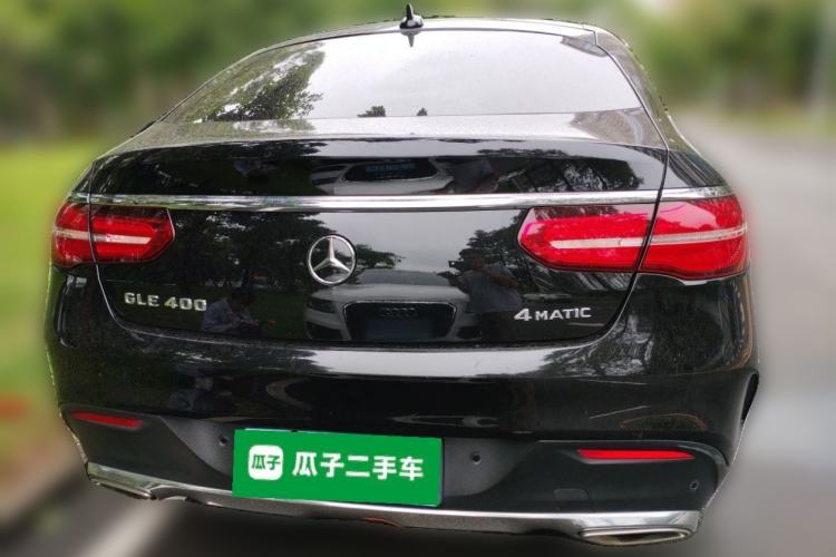 Used Mercedes-Benz GLE Coupe 2015 GLE 400 4MATIC Coupe SUV Rear