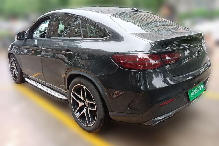 Used Mercedes-Benz GLE Coupe 2015 GLE 320 4MATIC Coupe SUV Rear Left 45 Deg