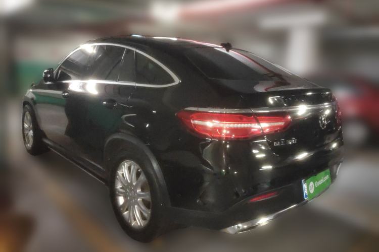 Used Mercedes-Benz GLE Coupe 2015 GLE 320 4MATIC Coupe SUV Rear Left 45 Deg