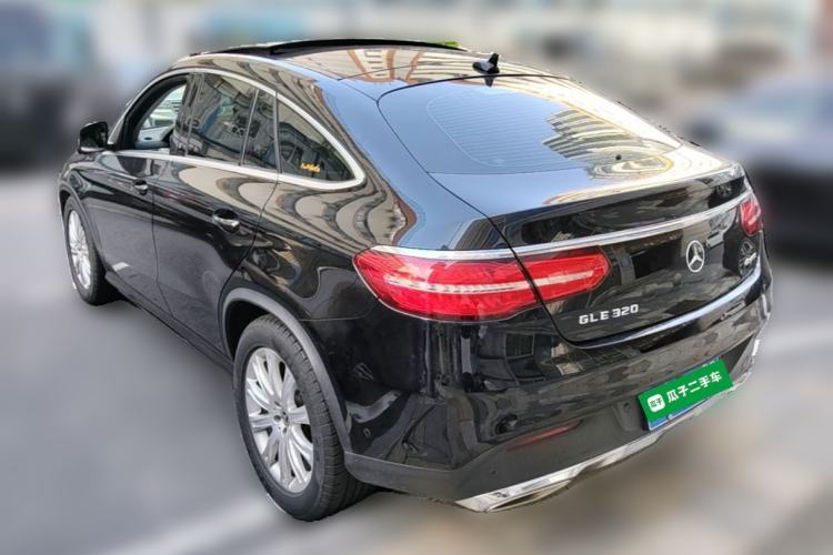 Used Mercedes-Benz GLE Coupe 2015 GLE 320 4MATIC Coupe SUV Rear Left 45 Deg