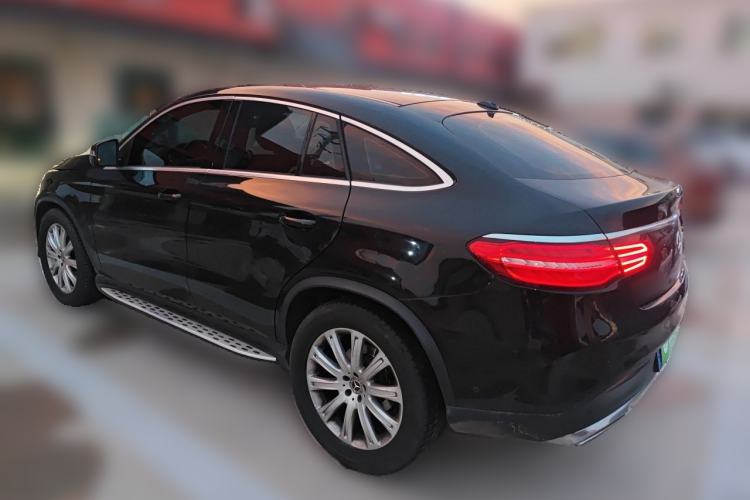 Used Mercedes-Benz GLE Coupe 2015 GLE 320 4MATIC Coupe SUV Rear Left 45 Deg