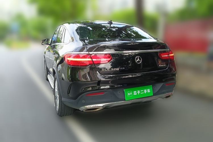 Used Mercedes-Benz GLE Coupe 2015 GLE 320 4MATIC Coupe SUV Rear Left 45 Deg