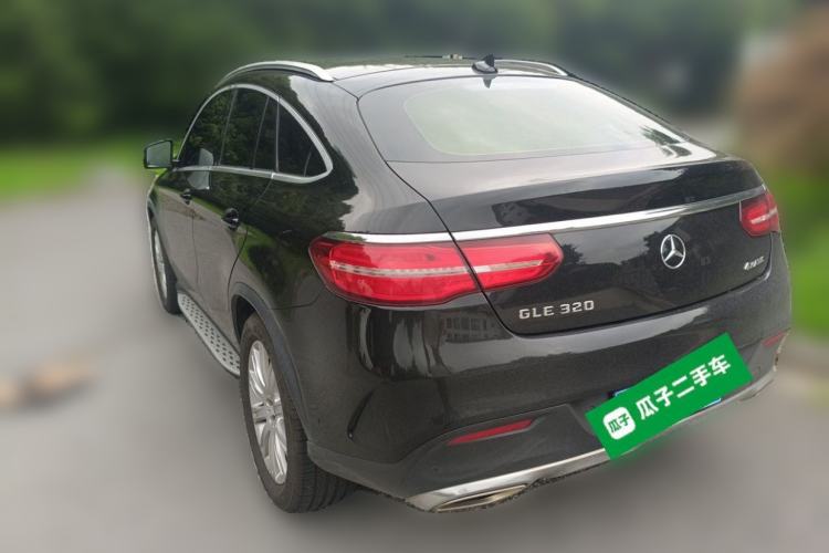 Used Mercedes-Benz GLE Coupe 2015 GLE 320 4MATIC Coupe SUV Rear Left 45 Deg