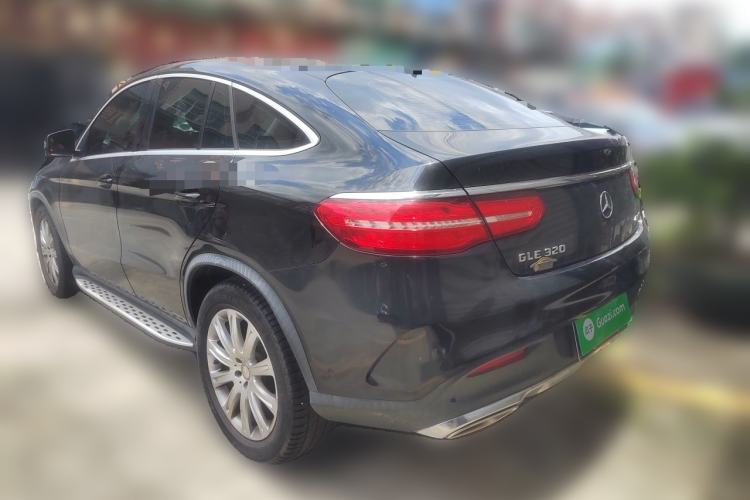 Used Mercedes-Benz GLE Coupe 2015 GLE 320 4MATIC Coupe SUV Rear Left 45 Deg