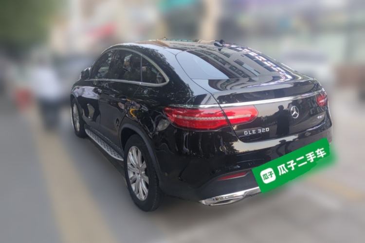 Used Mercedes-Benz GLE Coupe 2015 GLE 320 4MATIC Coupe SUV Rear Left 45 Deg