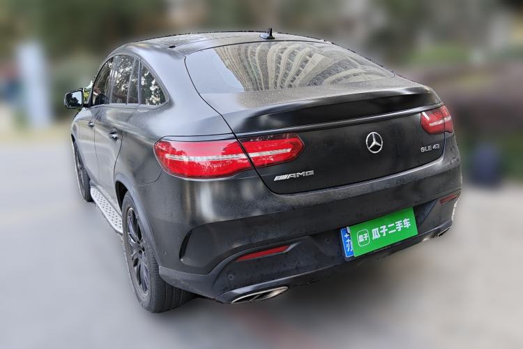 Used Mercedes-Benz GLE Coupe 2015 GLE 320 4MATIC Coupe SUV Rear Left 45 Deg