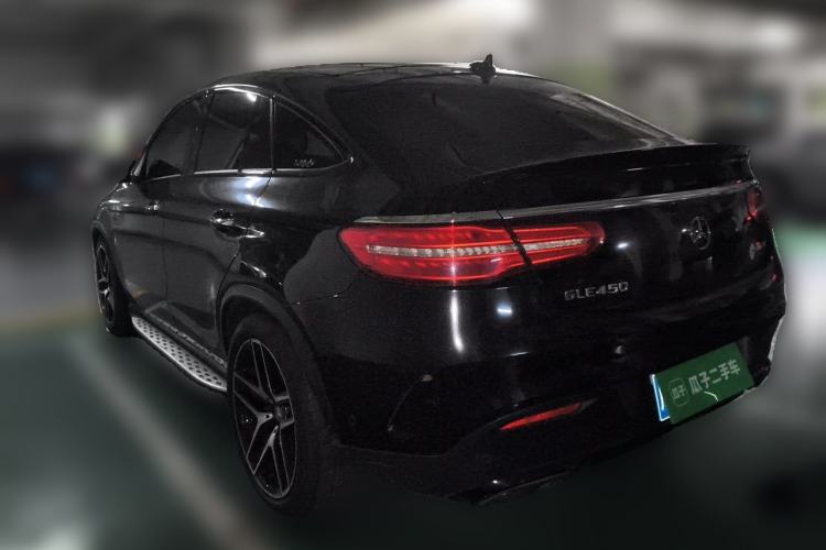 Used Mercedes-Benz GLE Coupe 2015 GLE 450 AMG 4MATIC Coupe SUV Rear Left 45 Deg