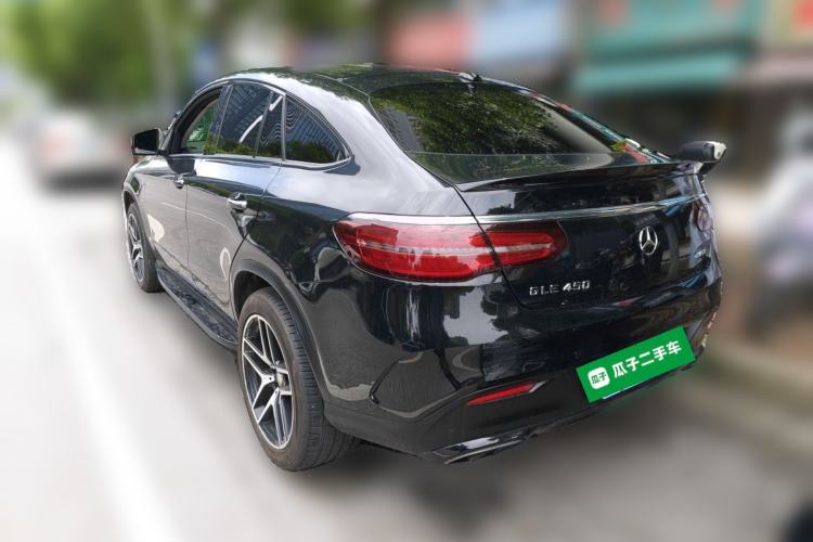 Used Mercedes-Benz GLE Coupe 2015 GLE 450 AMG 4MATIC Coupe SUV Rear Left 45 Deg
