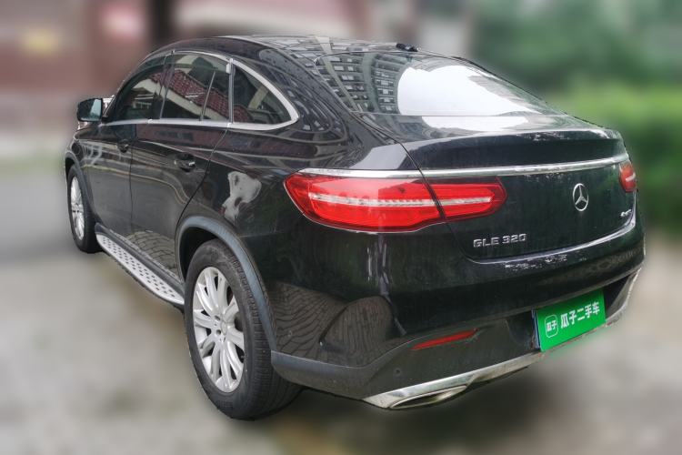Used Mercedes-Benz GLE Coupe 2015 GLE 320 4MATIC Coupe SUV Rear Left 45 Deg