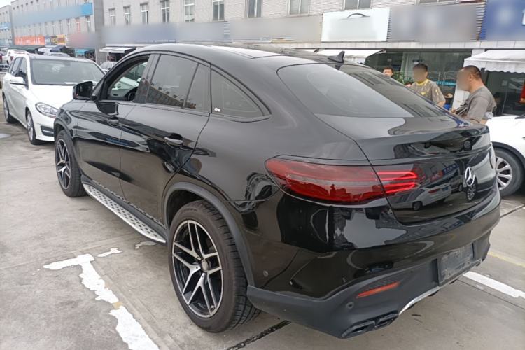 Used Mercedes-Benz GLE Coupe 2015 GLE 320 4MATIC Coupe SUV Rear Left 45 Deg